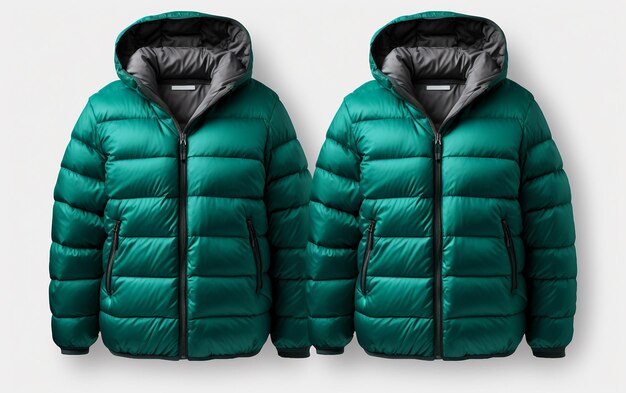 Dual Perspectives Down Jacket Set