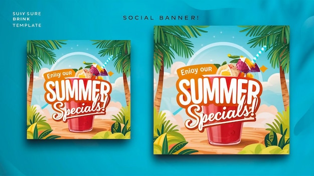 duas caixas de especial de verão especial especial especial especial