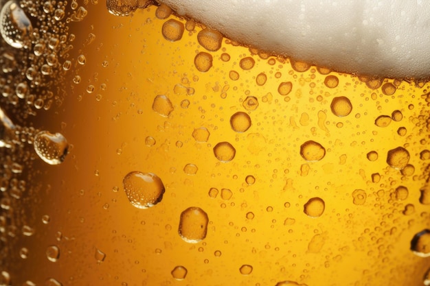 Duas cervejas com gotas de espuma e água