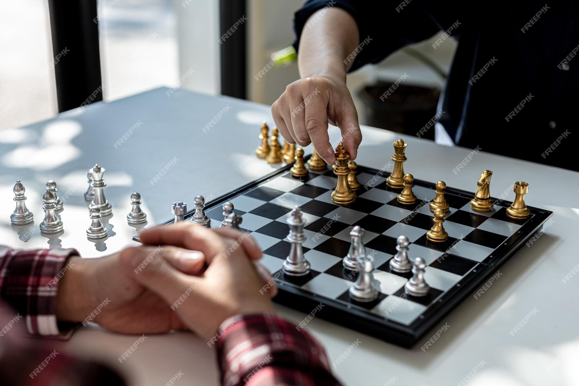 Contabilidade Financeira: Contador e jogador de xadrez