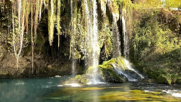 Duden Wasserfälle eine Kaskade von Wasserfällen in der Stadt Antalya Provinz Antalya Türkei