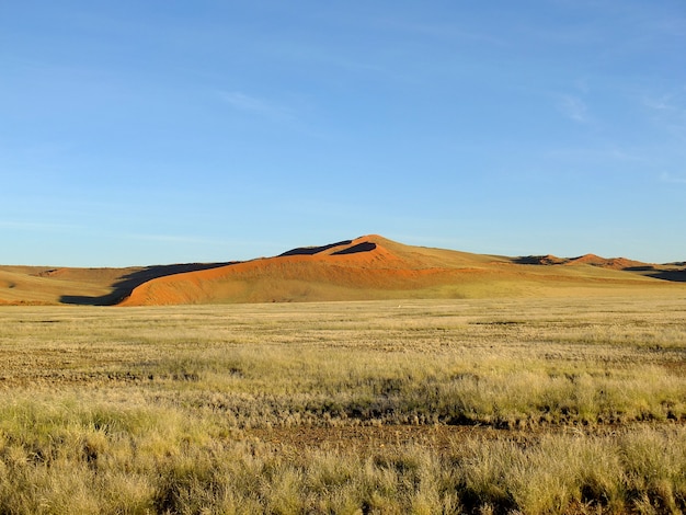 Dünen in der namib wüste, sossusvlei, namibia