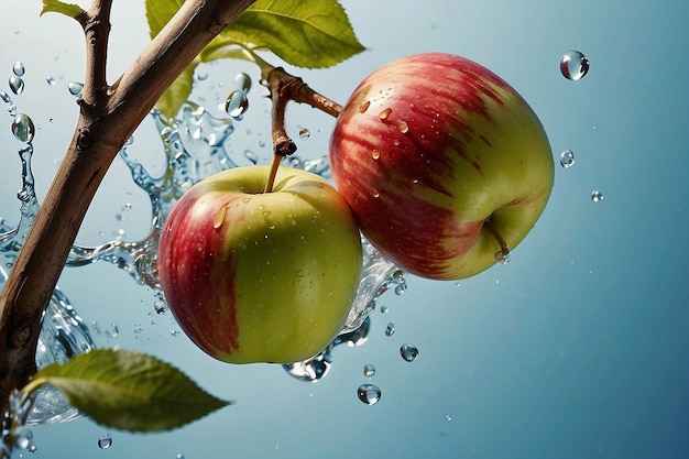 Foto dürst löschen erfrischende sinne apfel-symphonie