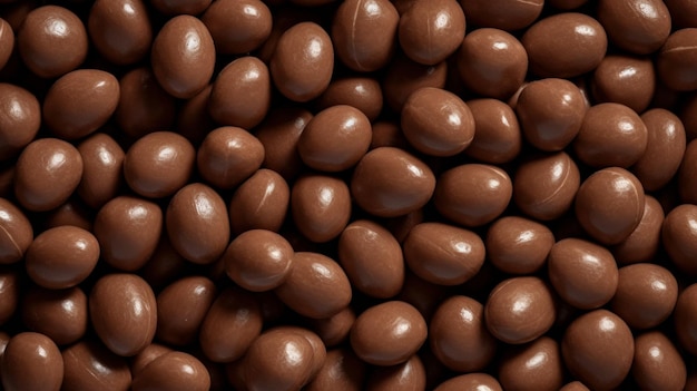 Dulce ChocolateCovered Nuts Candy Fondo Horizontal