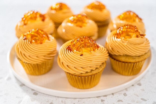 Dulce de Leche Cupcakes