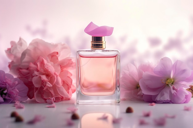 Dulce rosa perfume amor romance regalo aniversario Generativo Ai