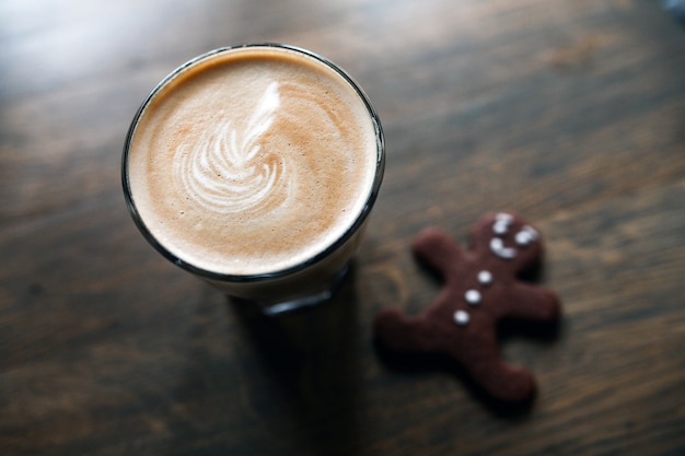 dulce taza de cultivo de jengibre invierno