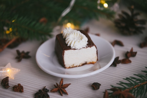 Dulces caseros hechos a mano en Navidad.