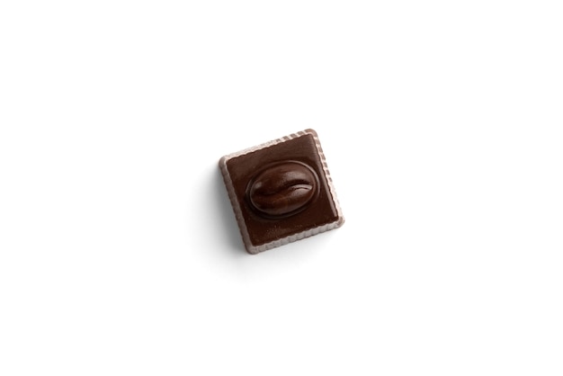Dulces de chocolate aislados