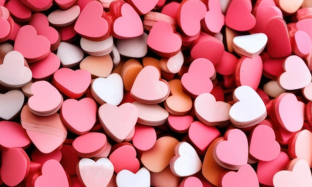 dulces en forma de corazon