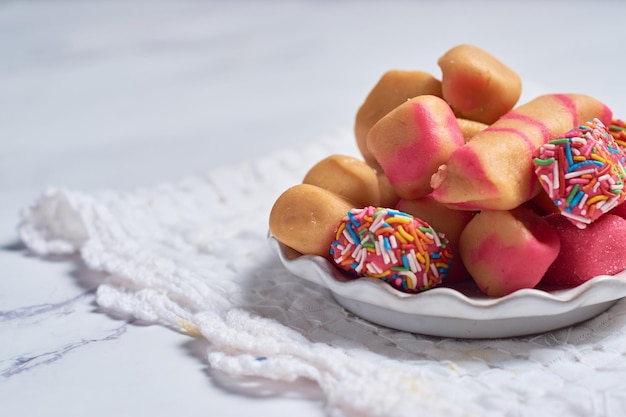 Dulces mexicanos tradicionales típicos Jamoncillo