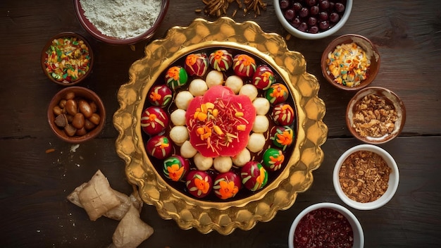 Los dulces tradicionales de la fiesta de Novruz de Azerbaiyán son los qogals