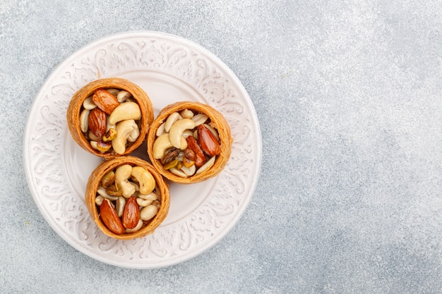 Dulces tradicionales del Medio Oriente