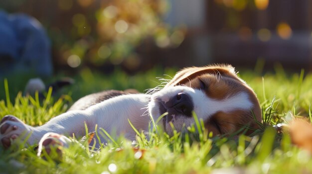 La dulzura sobrecarga el cachorro cautivador