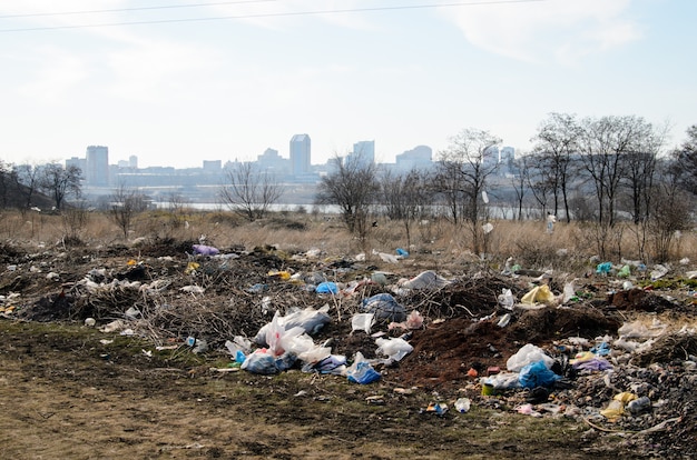 Dump. Umweltverschmutzung.