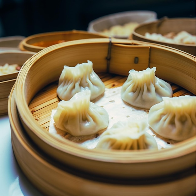 Foto dumpling de dim sum (en inglés)