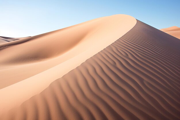 dunas de arena en el desierto Generativo Ai