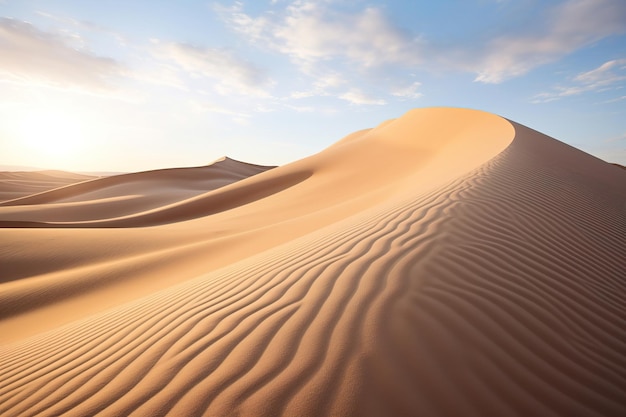 dunas de arena en el desierto Generativo Ai