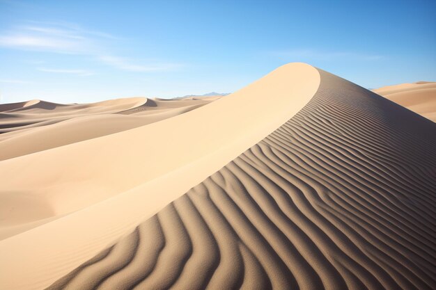 dunas de arena en el desierto Generativo Ai