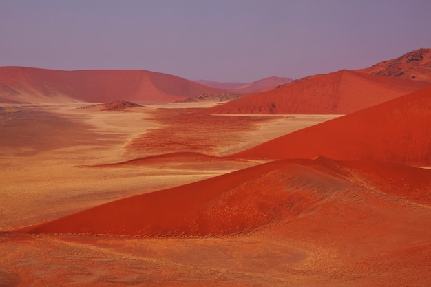 Dunas de arena en el desierto de Namib