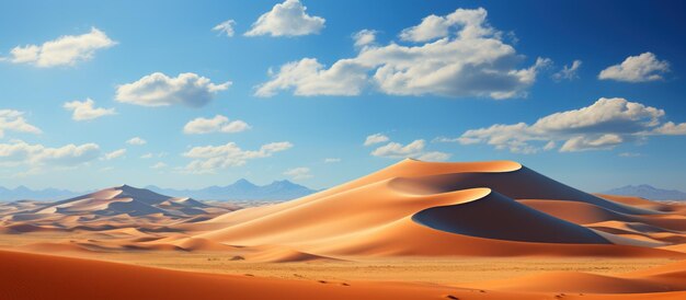 Dunas de areia do deserto