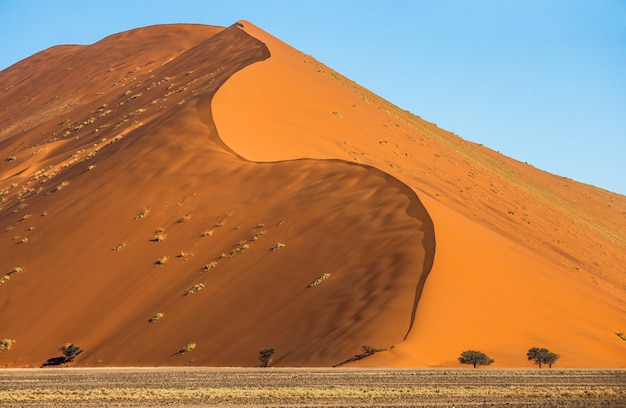 Dunas del desierto de Sossusvlei, África