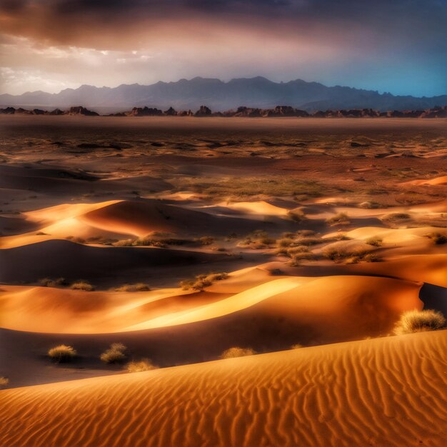 Foto las dunas del desierto