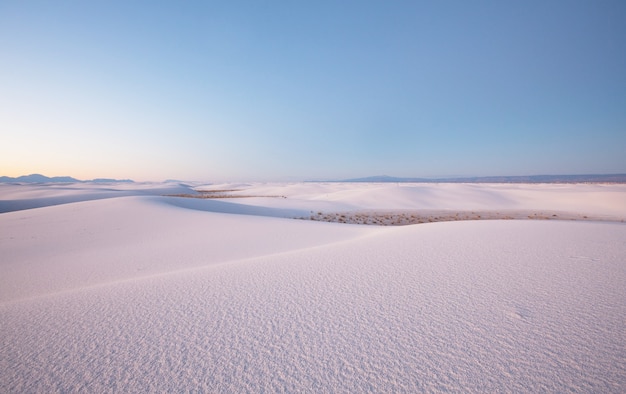 Dunas de White Sands en Nuevo México, EE. UU.