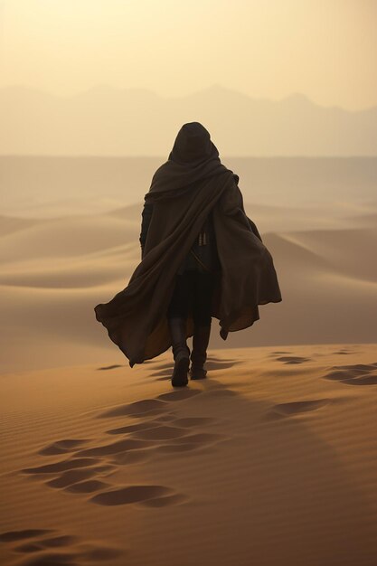 Dune Realismo epicidad de Nueva York telón de fondo cinematográfico iluminación hiperrealista disparado con Sony