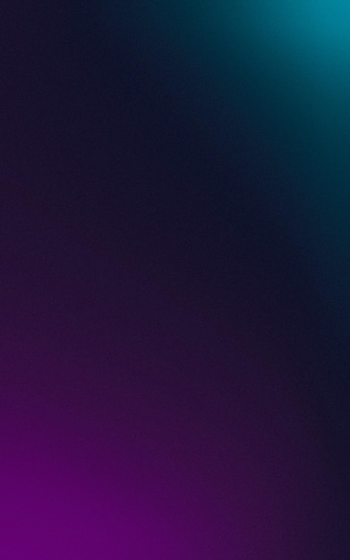 Dunkel körniger Farbverlauf Hintergrund blau lila Neonfarben Rauschen Textur Effekt Web Banner abstraktes Design Kopierraum