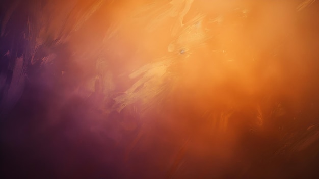 Dunkel-orange-braun-violett abstrakter Hintergrund Gradient Kupferfarben-Hintergrund mit s Generative KI