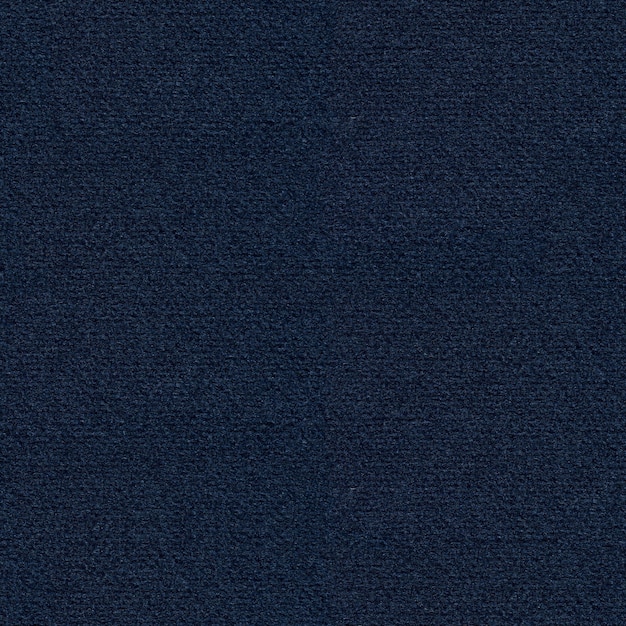 Dunkelblaue Stofftextur für eine neue nahtlose quadratische Textur im Innenraum