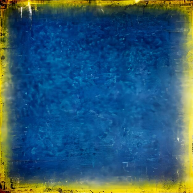 Dunkelblauer und gelber abstrakter Hintergrund mit Grunge 7