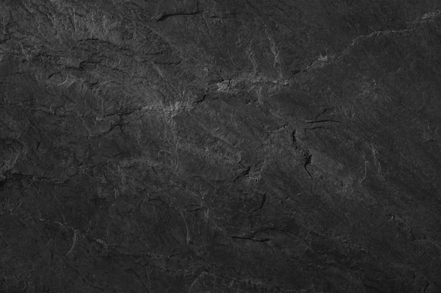 Dunkelgrauer schwarzer Schieferhintergrund oder Textur Schwarzer Granitplattenhintergrund