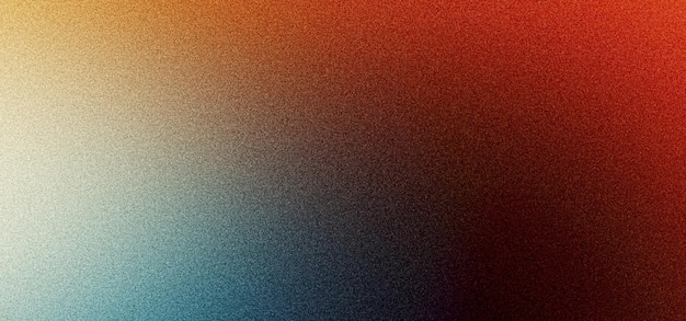 Foto dunkelkörniger gradient-hintergrund teal orange hellblau schwarz rot lärm textur banner hintergrund leuchtende farben poster-design