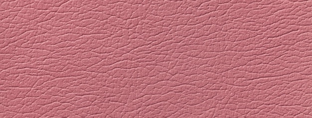 Dunkelrosafarbener Ledertexturhintergrund mit Mustermakro Struktur aus natürlichem rosafarbenem Textilhintergrund