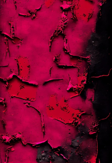 Dunkelviolette Grunge-Texturwand gebrochener Hintergrund