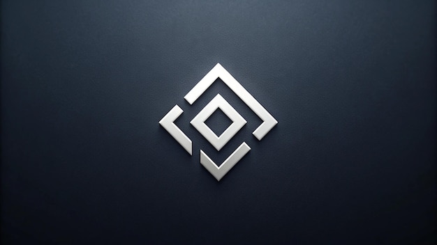 dunkle Tapete mit Logo darauf