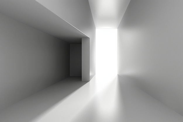 Dunkler Raum-Hintergrund mit leichter Leuchtfläche