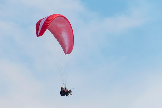 Dúo biplaza en parapente