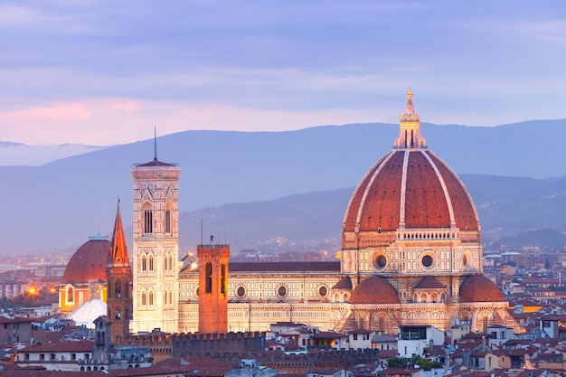 Duomo santa maria del fiore em florença, itália