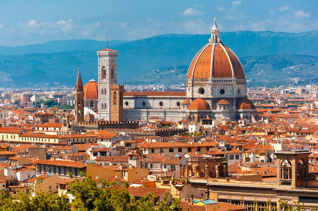 Duomo Santa Maria Del Fiore em Florença, Itália