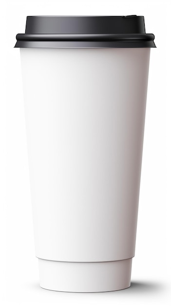 Durchsichtige Isolations-Leer-Kaffeekuppe zum Mitnehmen