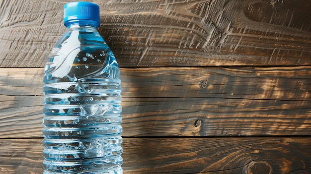 Durchsichtige Wasserflasche schlanke und wesentliche Hydratation, die Umweltverantwortung verkörpert