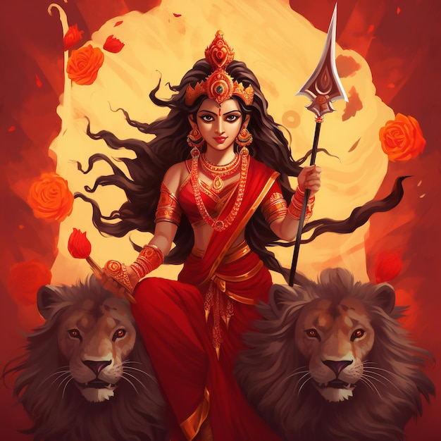 Durga maa diosa madre Mahadevi