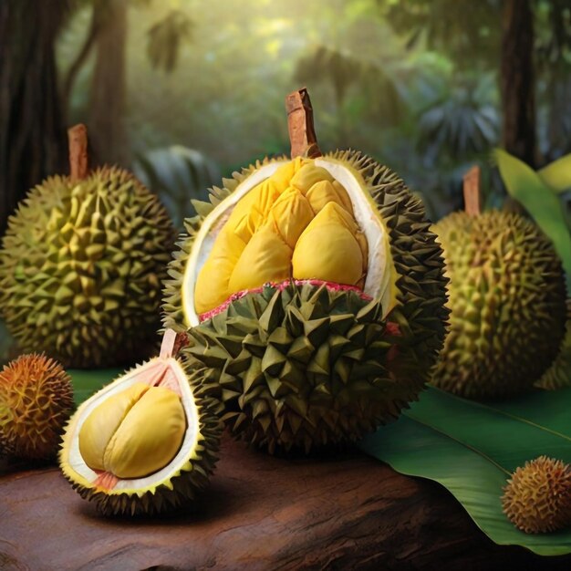 Foto durian delight el rey de las sensaciones tropicales