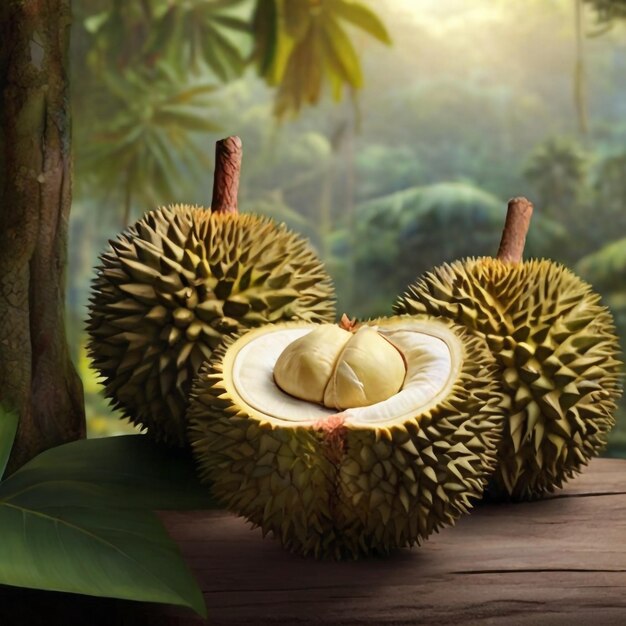 Foto durian delight el rey de las sensaciones tropicales