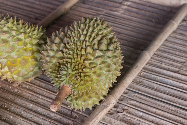 Durian rei da fruta tão doce e saboroso na Tailândia