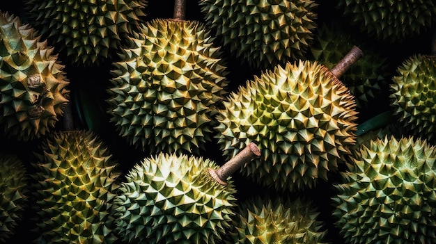 Durianfrucht ist eine Frucht, die Durian genannt wird.