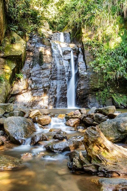 Duschwasserfall in Horto von Rio de Janeiro